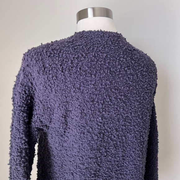 Eileen Fisher Vtg 2 Pc Set Textured Knit‎ Cardigan and Striped Midi Dress Small - Picture 6 of 16